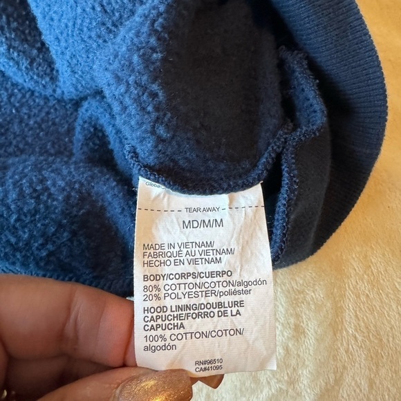 Under Armour Loose Men's Hoodie Size Medium Navy Blue Kangaroo
Pockets - Picture 5 of 10